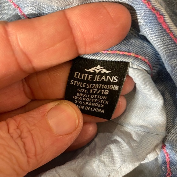 Elite Jeans Jean Shorts 17/18 (FP) - Picture 7 of 10